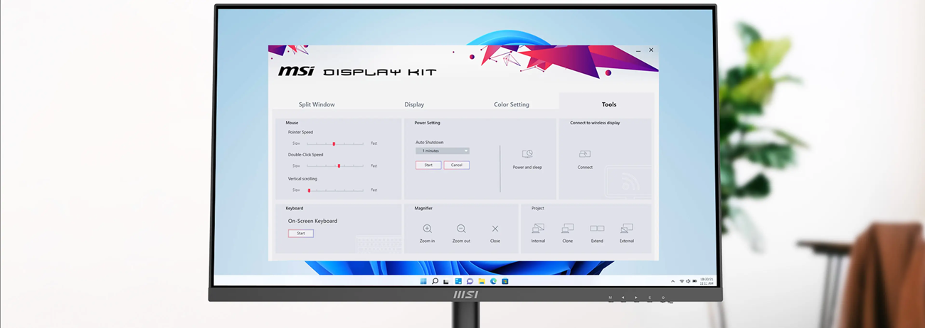 MSI Modern MD272QXP Gaming Monitor